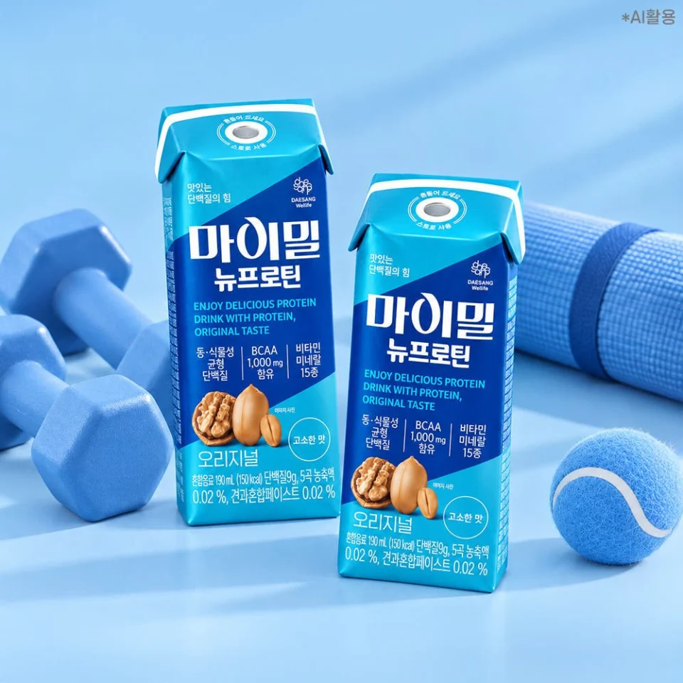 마이밀 뉴프로틴 오리지널 단백질음료 190ml, 60개