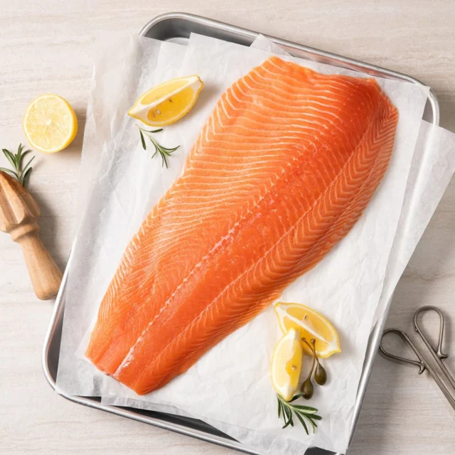 생연어 필렛 1kg 400g 200g 횟감용 연어회